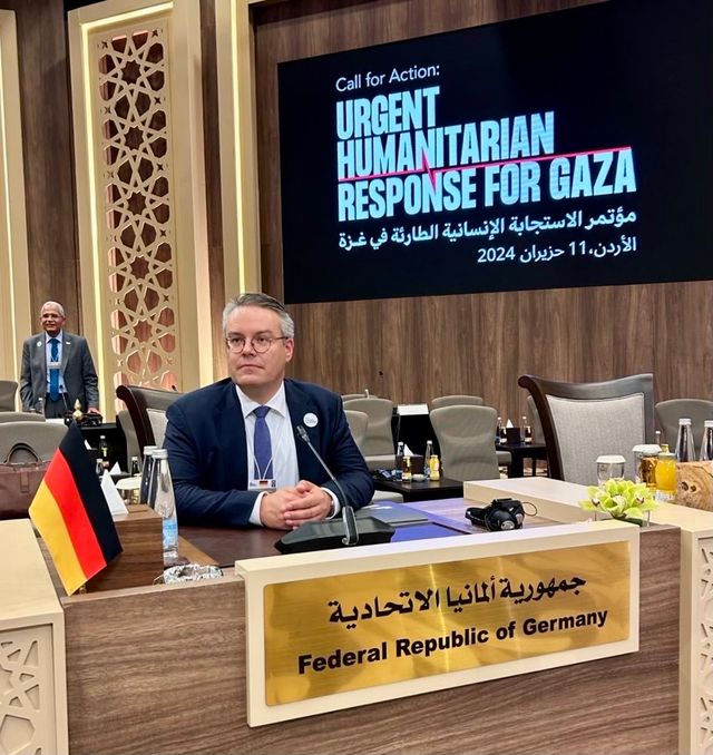 Humanitäre Gaza-Konferenz in Jordanien